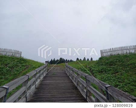 上ノ国勝山館 虎口の木橋 上ノ国勝山館 虎口の木橋 128009819