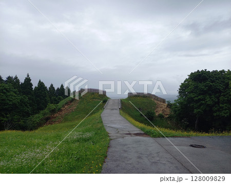 上ノ国勝山館 搦手門と柵 上ノ国勝山館 搦手門と柵 128009829