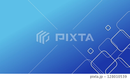 グラデーションとスクエアのシンプルな背景 128010539