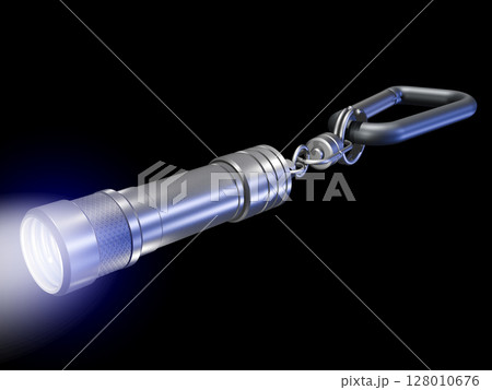 ミニライト 懐中電灯 LEDライト Mini flash light 黒バック ミニライト 懐中電灯 LEDライト Mini flash light 黒バック 128010676