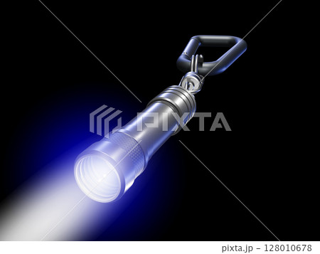 ミニライト 懐中電灯 LEDライト Mini flash light 黒バック ミニライト 懐中電灯 LEDライト Mini flash light 黒バック 128010678