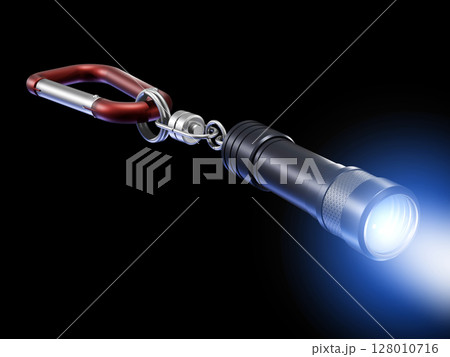 ミニライト 懐中電灯 LEDライト Mini flash light 黒バック ミニライト 懐中電灯 LEDライト Mini flash light 黒バック 128010716