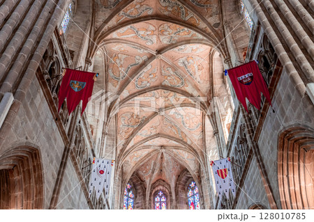 Saint Tugdual cathedral, Treguier, brittany, france Saint Tugdual cathedral, Treguier, brittany, france 128010785