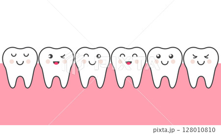 happy teeth row 128010810