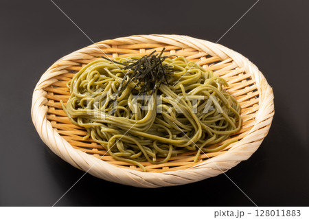 茶蕎麦（抹茶）ざる蕎麦 128011883