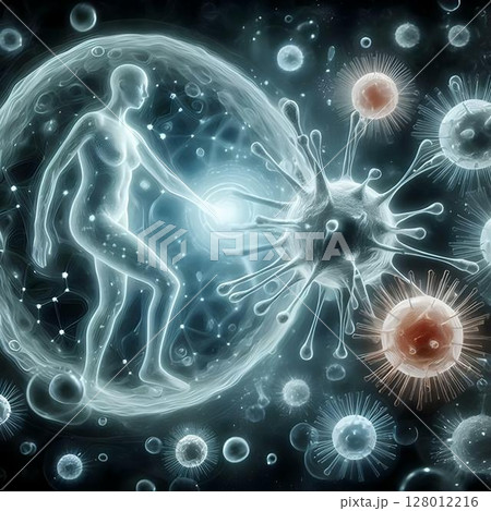 humanity's ongoing battle against viruses 128012216