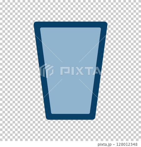 コップのアイコンイラスト 128012348