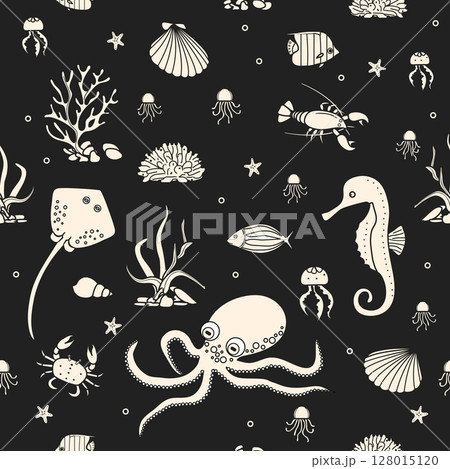 Pattern Underwater Seabed Ocean Sea Marine habitat 128015120