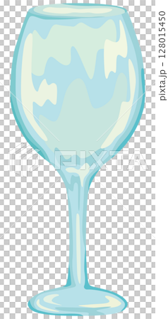 葡萄酒杯插畫向量素材 128015450