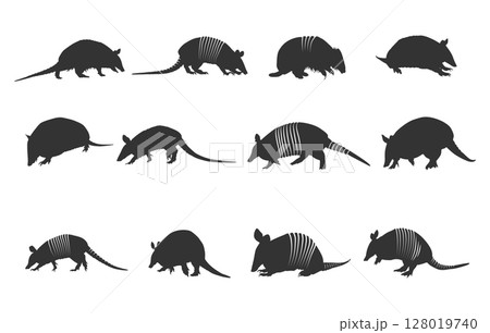 Armadillo silhouette, Texas armadillo silhouette, Armadillo svg, Tribal armadillo silhouette, Armadillo vector illustration Armadillo silhouette, Texas armadillo silhouette, Armadillo svg, Tribal armadillo silhouette, Armadillo vector illustration 128019740
