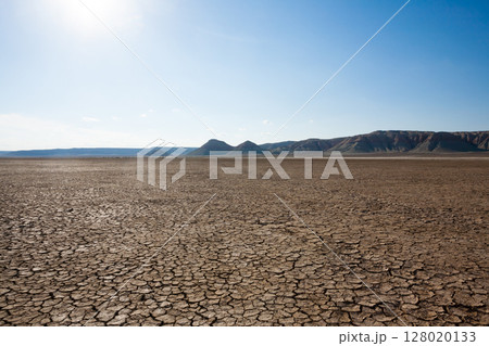 Mangystau desertic landscape, Kazakhstan desolate panorama Mangystau desertic landscape, Kazakhstan desolate panorama 128020133