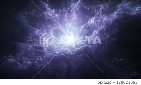 Nebulaic Phenomenon: Cosmic Clouds and Intense Galactic Center Radiance 128021065