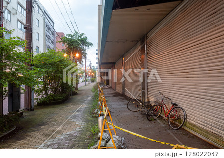 日本の北海道釧路市の古くてとても美しい建物 128022037