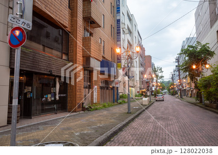 日本の北海道釧路市の古くてとても美しい建物 128022038