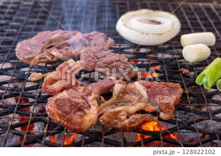 日本の北海道のとても美味しい食べ物 128022102