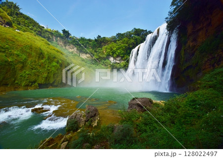 世界遺産 黄果樹瀑布・貴州省 128022497