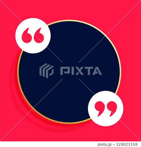 flat style quote bubble template with text space flat style quote bubble template with text space 128023109