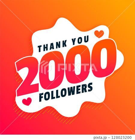 thank you 2000 thousand social media subscribers fluid background design thank you 2000 thousand social media subscribers fluid background design 128023200