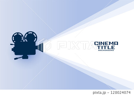 film production camera cinema title background 128024074