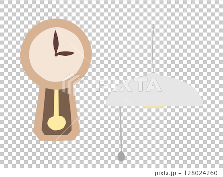 時鐘照明 無主線 128024260