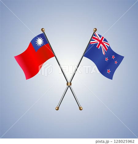 Taiwan and New Zealand flag relations 128025962