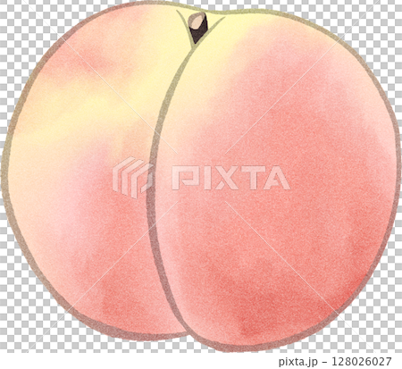 Japanese-style peach 128026027