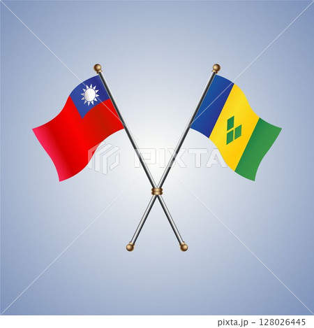 Taiwan and ST. Vincent Grenadines flag relations 128026445