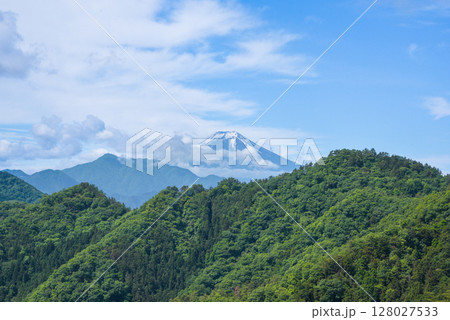 厄王山から見た富士山 128027533