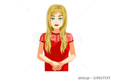 カジノ ディーラー 白人 金髪 女性 カジノ ディーラー 白人 金髪 女性 128027535