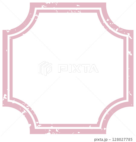 シンプルフレーム 1 ピンク シンプルフレーム 1 ピンク 128027785