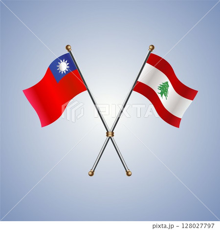 Taiwan and Lebanon flag relations 128027797