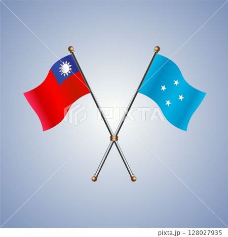 Taiwan and Micronesia flag relations 128027935