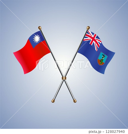 Taiwan and Montserrat flag relations 128027940