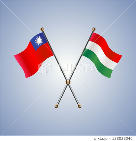 Taiwan and Hungary flag relations 128028046