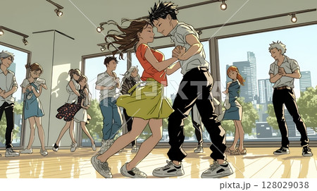 ボールルームダンス（社交ダンス）の練習