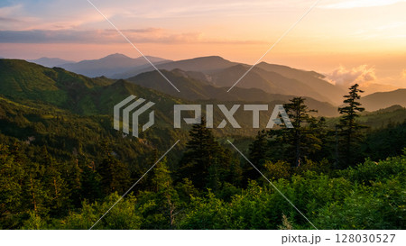 志賀草津道路・夕景 128030527