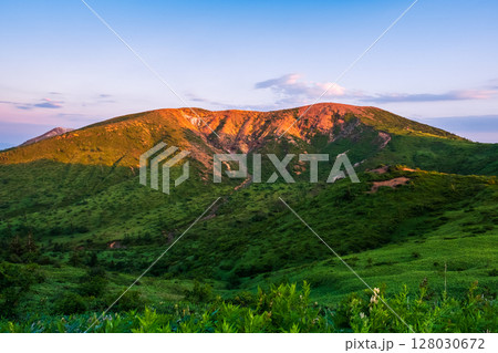志賀草津道路・夕景 128030672