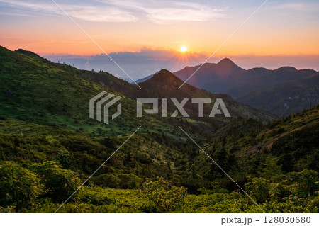 志賀草津道路・夕景 志賀草津道路・夕景 128030680