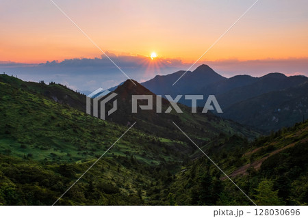志賀草津道路・夕景 志賀草津道路・夕景 128030696