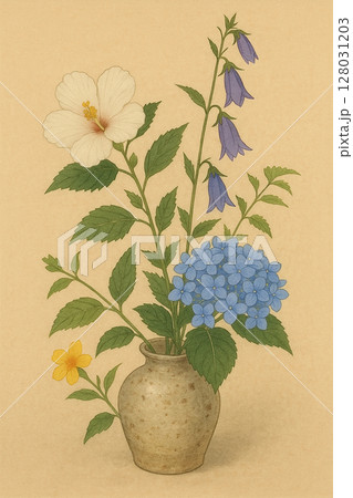 7月の茶花 128031203