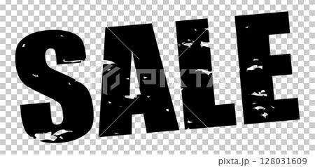 Stamp style SALE Stylish Diagonal Vector Black 128031609