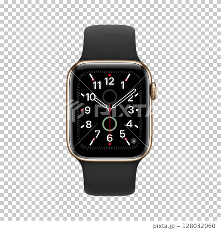 Elegant Smart Watch with Round Face Display and Interchangeable Strap for Daily Use and Fitness Monitoring 128032060