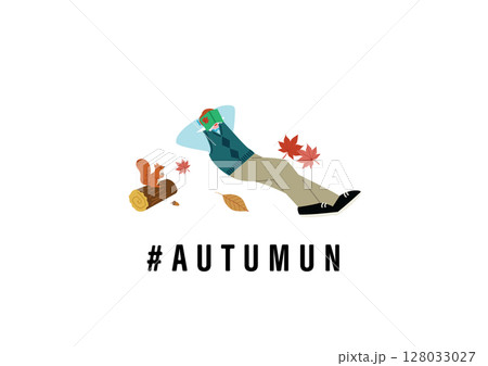 本を蚊をに乗せてお昼寝する男性 本を蚊をに乗せてお昼寝する男性 128033027