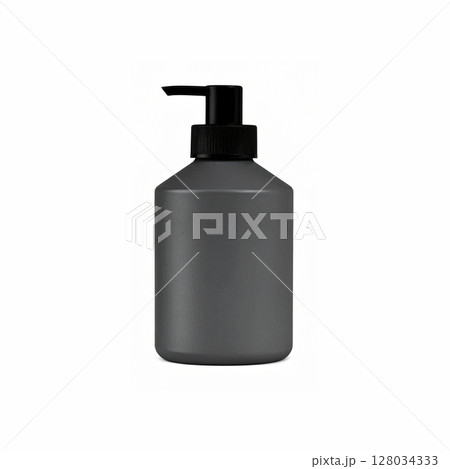 ボトル容器のモックアップ画像 128034333