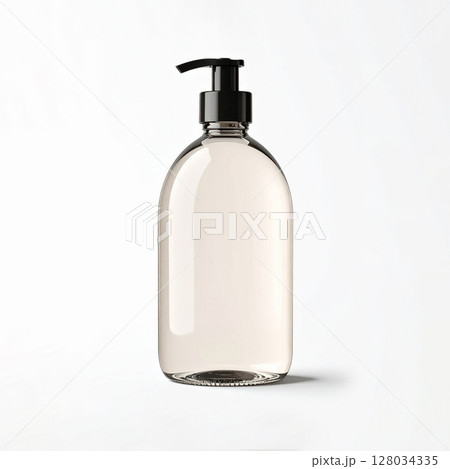 ボトル容器のモックアップ画像 128034335