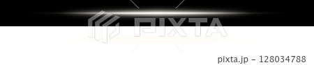 白い光のストリーク(上黒・下透過背景) 白い光のストリーク(上黒・下透過背景) 128034788