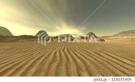 砂漠 128035404
