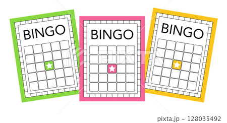 Blank keno cards and empty bingo sheets for gambling games. No numbers on templates. Lotto betting ticket set for casino visuals, lottery promotions and entertainment-themed illustrations. Blank keno cards and empty bingo sheets for gambling games. No numbers on templates. Lotto betting ticket set for casino visuals, lottery promotions and entertainment-themed illustrations. 128035492