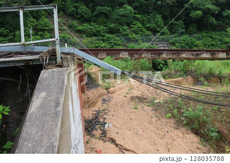 2023年の水害の爪痕 2023年の水害の爪痕 128035788