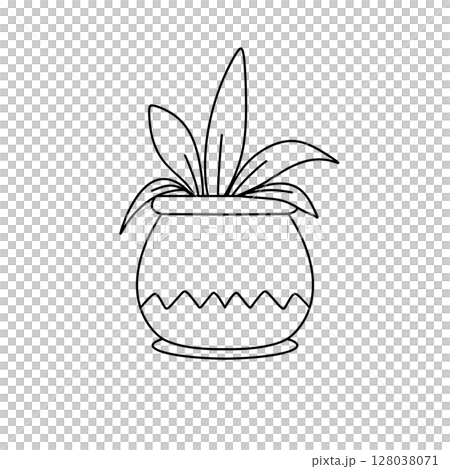 A plant is in a pot A plant is in a pot 128038071